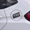 Petrol Tank Caution Sticker for Use