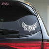 Proud Pilot on Board Decal