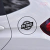 Petrol Fuel Reminder Decal for Vehicles