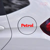 Petrol Only Decal for Clear Instructions