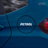 Petrol Warning Sticker for Bikes & Cars