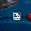 Bright Petrol Decal for Vehicle Tanks