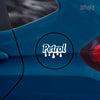 Petrol Fuel Use Caution Sticker Decal