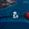 Smooth Drive Ahead - Precision Petrol Sticker Design