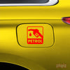 Bright Petrol Decal for Vehicle Tanks