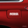 Minimal Design Petrol Use Sticker Label