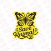 Save the Animals Shield Decal for Vehicles