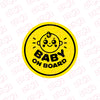 Baby on Board Safety Sign for Vehicles