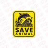 Animal Lover Sticker for Cars and Bikes