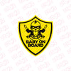 Durable Baby on Board Sticker for SUVs