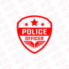 Police Forces Shield Sticker for Vehicles