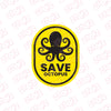 Durable Save Animals Emblem for SUVs