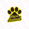 Wildlife Care Advocate Sticker for Road Safety