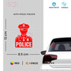 Police Officer on Board Vehicle Sticker