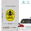 Durable Save Animals Emblem for SUVs