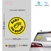 Baby on Board Vinyl Sticker for Windows