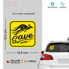 Save Animals Awareness Decal for Cars