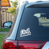 Bold Civil Engineer Car Decal