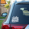 Classic Civil Engineer Life Sticker for Cars