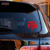 RN Doctor Logo Design RN Sticker for Cars