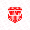 Army Veteran on Board Vehicle Decal