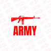 Elegant Army Star Design for Cars