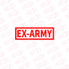 Support the Army Sticker for Vehicles