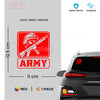 Army Life Decal for Cars and SUVs