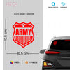 Army Veteran on Board Vehicle Decal