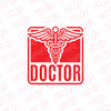 Doctor on Board Sticker for Cars