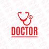 Medical Professional Car Window Decal