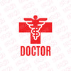 Medical Practitioner Car Decal Design