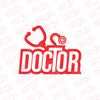 Stethoscope Design Doctor Sign for Vehicles