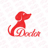 Veterinarian Doctor Vehicle Decal for Road Awareness