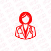 Doctor Sticker for Car & Bike Awareness