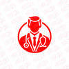 Road Safe Doctor Sticker for Smooth Travel