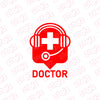 Durable Medical Car Sticker for Doctors