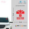 Medical Practitioner Car Decal Design