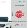 Doctor Decal for Cars with Medical Design