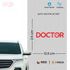 Medical Awareness Doctor Sticker for Cars