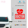 Classic Doctor Sticker for Professional Drivers