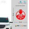 Road Safe Doctor Sticker for Smooth Travel