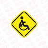 Proud Superhero Handicap Awareness Sticker