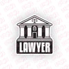 Justice Scales Lawyer Decal for Vehicles