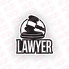 Elegant Lawyer Decal for Car Use