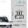 Justice Scales Lawyer Decal for Vehicles