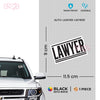 Lawyer Life Sticker for Professionals