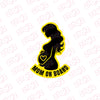 Premium Mom on Board Car Decal Design