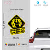 Durable Mom on Board Car Decal