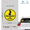 Eye-Catching Mom on Board Car Sticker